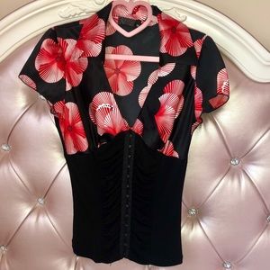 Chinese corset style top ❤️✨